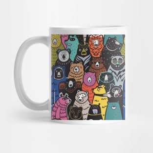 Bears Pattern Mug